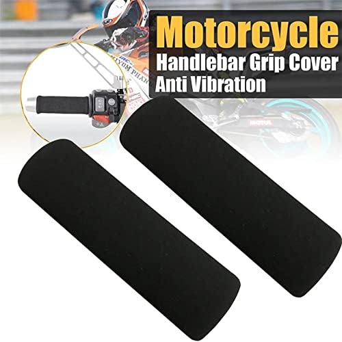 Miniatura 6 de Fundas de agarre para manillar de motocicleta, cubiertas de mango de motocicleta, almohadillas de espuma para empuñaduras de motocicleta, funda