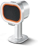 Hotte portative - 4-Speed Ventilateur d'échappement réglable avec hauteur télescoping & 40° Tilt Faible bruit 52dB, Filtre en aluminium à grande capacité + Coupe à huile & 10 Filtres en coton carbone pour BBQ/Hot Pot/RV