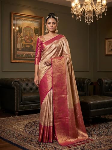 MIMOSA kanjivaram silk saree in art silk – image 2
