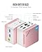 GMKtec Mini PC NucBox G5, Intel 12th Gen Alder Lake N97 (up to 3.6GHz), 12GB RAM 256GB M.2 SSD, Home, Business, Office Mini Computer, 4K UHD Dual HDIMI, RJ45-Pink