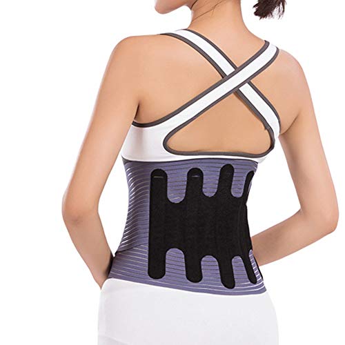 WCX Adaptación Cintura de Soporte Cinturón Faja Lumbar Corrector de Postura y...