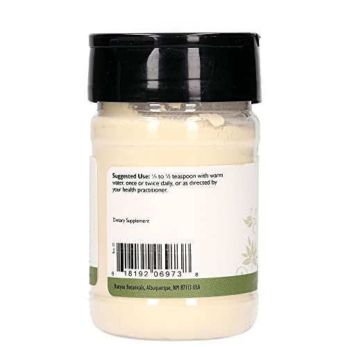 Banyan Botanicals Organic Shatavari Powder – Asparagus racemosus – Ayurvedic Herb for Vata & Pitta, Balanced Female Hormones, Energy & More* – Spice Jar – Non-GMO Sustainably Sourced Vegan FFL