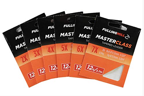 FullingMill Masterclass Tapered Leader 12ft | 6X