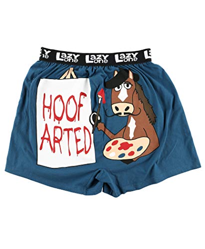 Lazy One Funny Boxers, Novelty Boxer Shorts, Humorous Underwear, Gag Gifts for Men