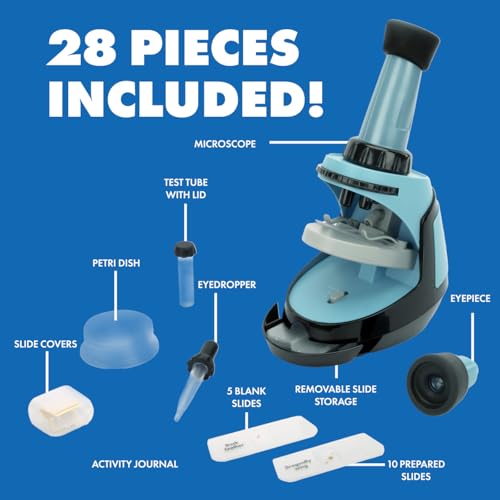 Educational Insights GeoSafari Microscope Science Set - STEM Kits for Kids, 400x Magnification, Scientific Discovery Toys for Classroom or Home Projects, Biology & Chemistry Experiments, Ages 7+ by Educational Insights - Image 3