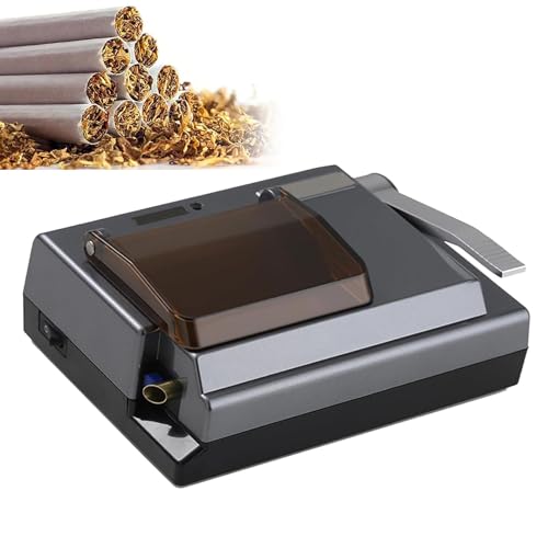 machine à rouler les cigarettes, with Automatic Counter and Storage Tay, 8mm Tobacco Tube and Durable, Money Saving and More Health, for Family, Lovers