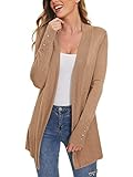 ROW 8 ROW Cardigan for Women Dressy Casual Long Sleeve Open Front Knit Cardigan Sweaters