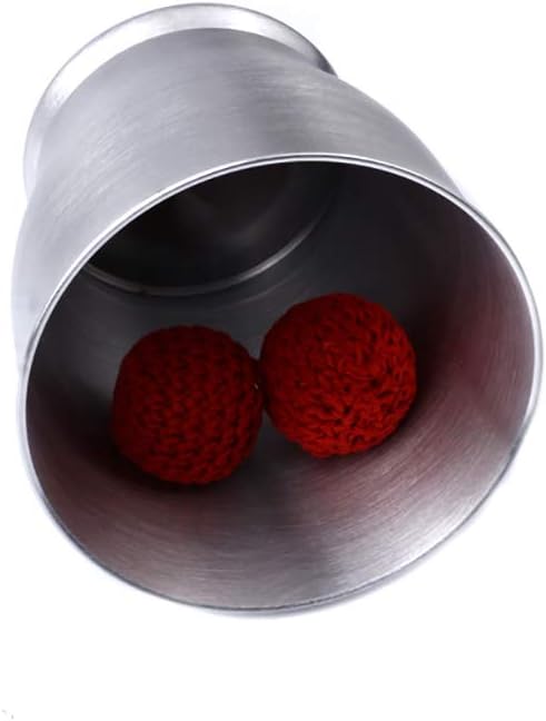 Enjoyer Chop Cup Magic Tricks Cup and Balls Magic Gimmick Magic Ball Props Magnetic Ball Magic Mentalism Magician Accessories