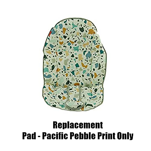 Image of Replacement Pad for Fisher-Price Take-Along Swing - HBD71 - Replacement Padded Seat Cover - Pacific Pebble Print