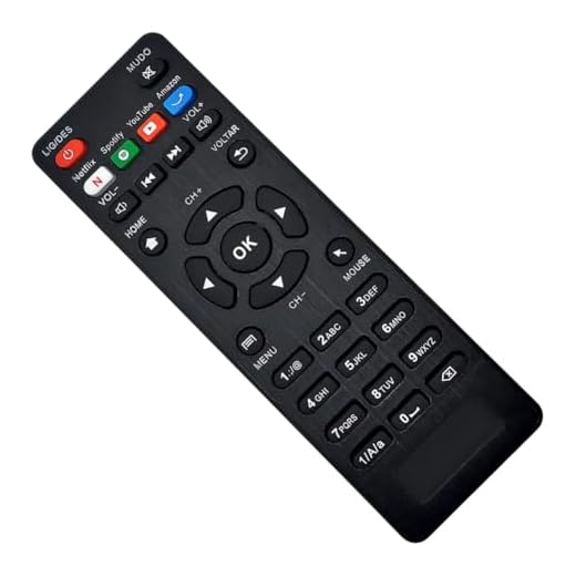 Controle Remoto Para Aquario STV-2000 ACE-STV20-CNT Botões Netflix Prime Video Spotify Youtube FBG/SKYLINK/LELONG
