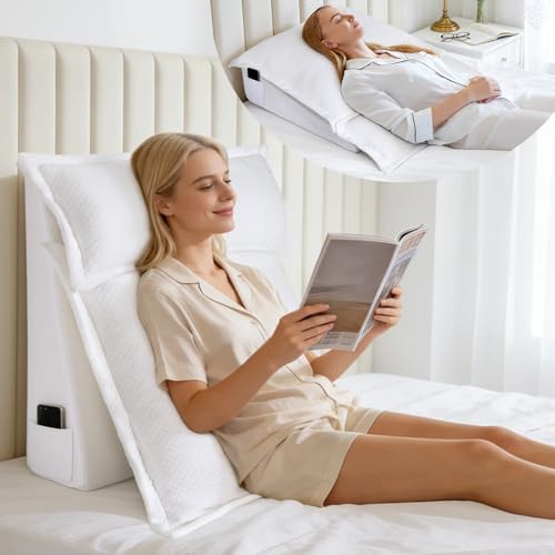 ESUERDO 3PCS Wedge Reading Pillow