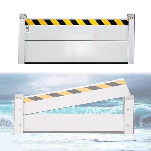 Barrière anti-inondation porte de garage sous-sol aluminium réutilisable