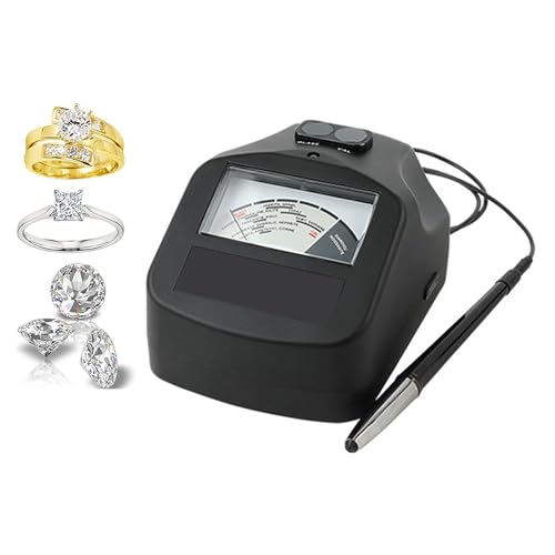 THYXGS Probador De Joyas con Gemas, Detector De Diamantes con Selector Profesional, con Calibración Térmica Asistida (ATC), para Identificar Moissanitas Y Piedras Preciosas De Colores Comunes