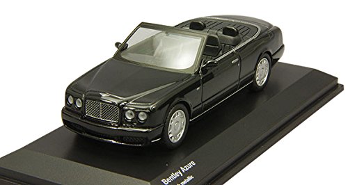 Kyosho Bentley Azure 1/64 réplique miniature auto de collection noire en métal