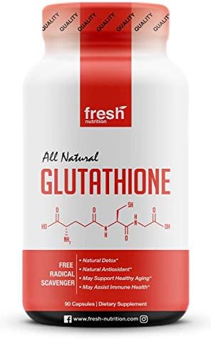 Glutathione Supplement - Strongest DNA Verified Glutathione Reduced - Vegan Friendly, Non GMO, Gluten & Soy Free