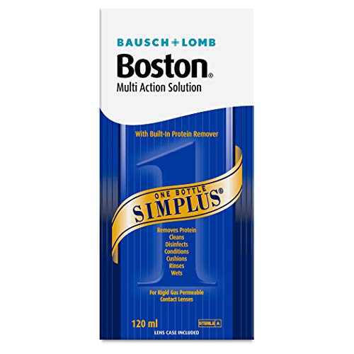 Boston Bausch & Lomb Simplus Multi Action Solution for Rgp Lenses 120ml