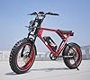ES2 Max Electric Bike, 22.5 Ah Super Large Battery Ebike, 92NM Torque Super Power Ebike, Up to 32MPH and 100 Miles, 7-Speed 20" Fat Tire All Terrain Electric Bike for Adults #1