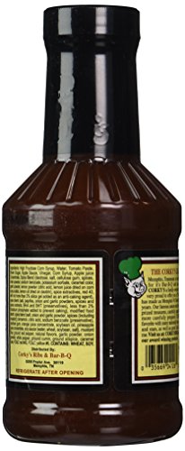 Corky's Memphis' Own Bar B Q Sauce * New Apple Flavor Barbecue Sauce * Net Weight 18 Oz #TOP2