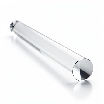 Acrylic Square Rod, Clear, 1-1/4" x 1-1/4", 24" L
