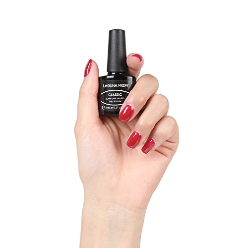 Lagunamoon UV Nagellack, Gel Nagellack UV LED Farben Set für Nageldesign Gel Polish, 6 Stück Maniküre set, Soak off Gel… – Bild 5