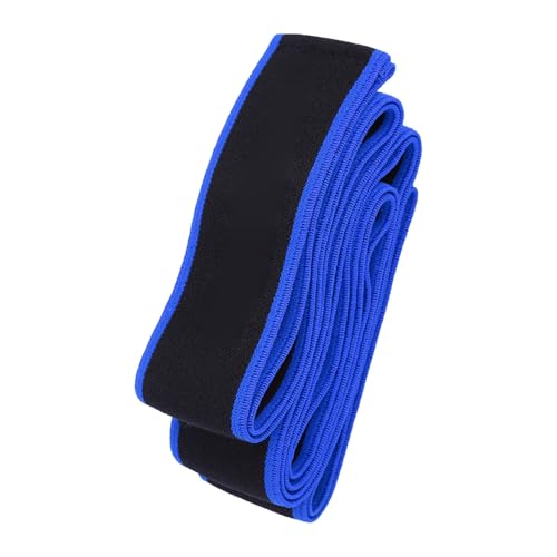 Cocoarm Übungsgurt, Yoga-Stretch-Hilfsgurt mit 8 Nummerierten Schlaufen für, Tanz, Yoga, Pilates und Gymnastik, Grau, 80 X 4,1 cm, Acrylmaterial (Blue)
