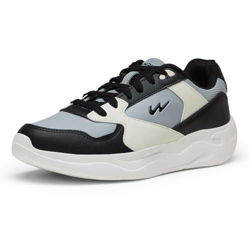 Campus Men's OG-35 Sneakers Off.WHT/BLK - 9UK/India