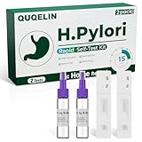 H Pylori Test Kit – 2 PCS H. Pylori Test, H-Pylori Stool (Antigen) Self-Test for Home Use, 99.9% Accurate, Fast 10-15 Min Results, Easy to Use, No Lab Needed