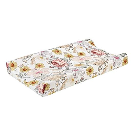 meetgre Blöja skötbädd överdrag, baby mjukt skötbädd överdrag, spädbarn stretchigt tyg skötbord skydd, baby barnkammare blöja skötbädd lakan, 80 cm x 40 cm