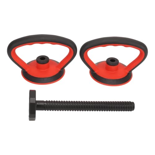 Regulowany Uchwyt do Odważników Kettlebell, Ergonomiczny Obciążnik Uchwyt do Odważników do Odważników Akcesoria do Treningu Siłowego do Domowej Siłowni, Zestaw 3 Sztuk