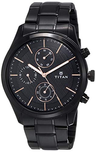 Titan Neo Iv Analog Black Dial Men's Watch NM1805NM01/NN1805NM01