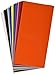 Vinyl Ease 6" x 12" 30 Sheets Assorted Colors Gloss Permanent Adhesive Vinyl for Cricut, Silhouette, Pazzles, Craft ROBO, QuicKutz, Craft Cutters, Die Cutters, Sign Plotters - V0001