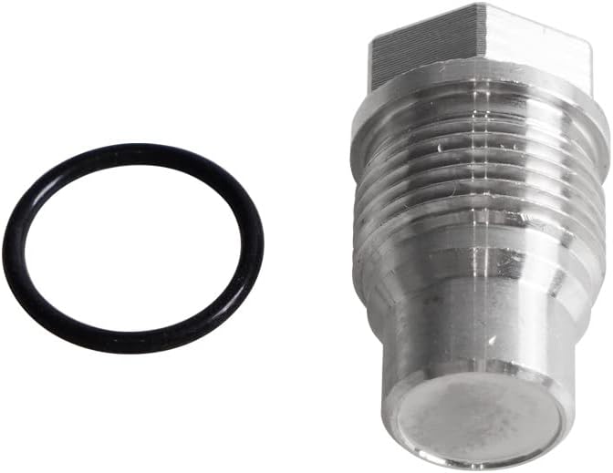 F FABOBJECTS® Car Fuel Rail Valve Plug P1093 P0087 Compatible with 2004.5-2010 GM6.6 LLY/LBZ/LMM Duramax & 2007.5-2018 Ram 6.7Cummins
