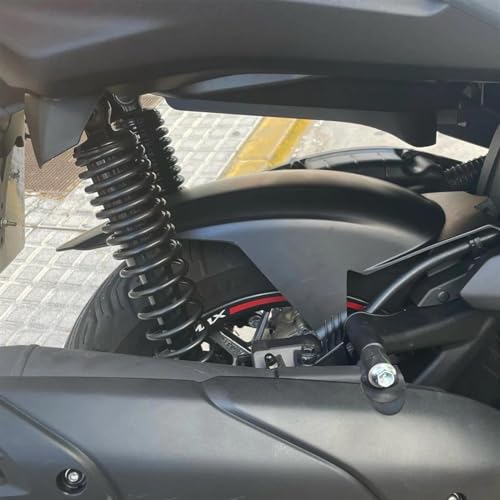Couverture roue arrière XMAX 300 robuste en finition noire mat