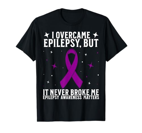 Epilepsy Awareness Products Gifts Fight Epilepsy Warrior T-Shirt