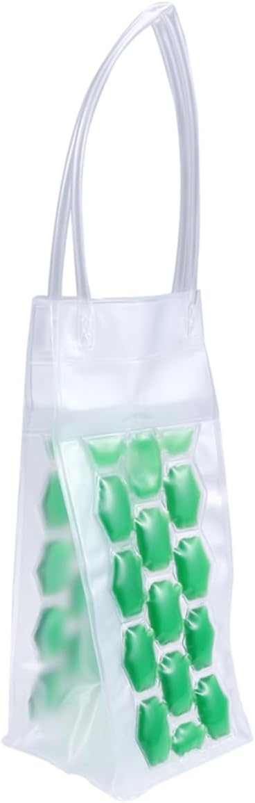 3pcs Double Sided Wine Bottle Cooling Bag Wine Chiller Carrier for Parties Bbqs Camping