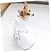 Toyvian Pet Quick Drying Bathrobe for Dogs and Cats Absorbent Polyester Nightgown Soft and Warm Animal Pajamas White XL for Autumn and Winter Use