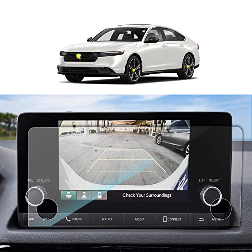 Accessoires de protection d'écran pour Honda Accord en verre trempé ultra transparent 17,8 cm