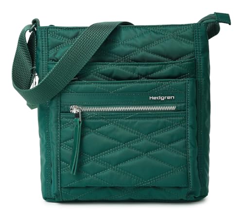 Sac anti-RFID Hedgren Orva New Quilt Varsity Green imperméable et multipoche