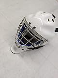 Vaughn Goalie Maske 9500 SB - Senior , Größe:M, Farbe:White