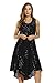 Riviera Sun 21660-BLK-XL Dress/Dresses for Women
