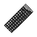 CXZC Pegatinas de Teclado portugués 2 Piezas, Pegatina de Teclado de Vinilo Mate con Letras Blancas para PC, computadora portátil, computadora portátil, teclados de Escritorio