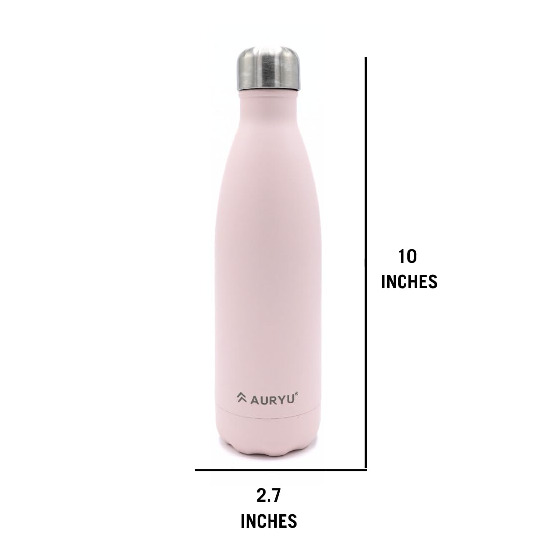 Best in Class - Borraccia termica a tripla parete, in acciaio inox, con manico incluso, bevande fredde per 24 ore e calde per 12 ore, a prova di perdite, con scritta "Make a Difference in the