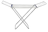 Fabricado en aluminio SUPERNET Tendedero, Aluminio y Plata, 175 x 55 x 110 cm