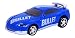 As Seen On TV RC Pocket Racers Remote Controlled Micro Race Cars Vehicle, Bullet Blue