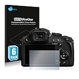 accesorios para camara lumix fz70 [Calidad-Precio] Con este protector de pantalla tendrás una excelente protección, compatible con Panasonic Lumix DC-FZ82 a un precio imbatible (6 Unidades)