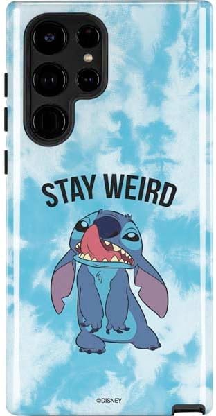 Skinit Impact Phone Case Compatible with Galaxy S25 Ultra - Officially Licensed Disney Lilo and Stitch Stay Weird Design