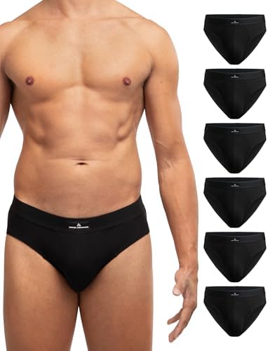 DANISH ENDURANCE 6er Pack Herren Slips, Klassischer Slip aus Baumwolle | Klassischer Slip aus Baumwolle, Weich, Atmungsaktiv & mit Stretch für Alltag und Sport, Herren Unterwäsche