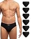 Herren-Slips aus Baumwolle im 6er-Pack von Danish Endurance