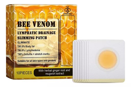 Bee Venom Detox Slimming & Lymphatic Drainage Patches – Natural Herbal Weight Loss Patch for Detox, Fatigue Relief & Circulation Support | Body Shaping & Fluid Balance Patches-picture-40