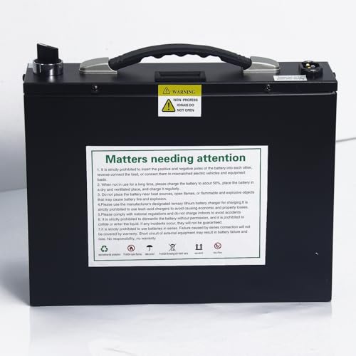 JJMNKMN 48V 24Ah Electric Stair Climbing Battery